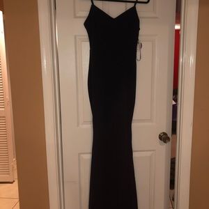 PROM DRESS Navy blue gown